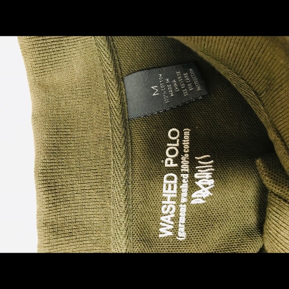 Pbx Basics Washed men polo shirt size M 100%cotton - Picture 5 of 5